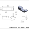 0008 Tungsten bucking bar 008