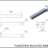 Tungsten bucking bar 010