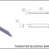 Tungsten bucking bar 017