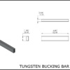 Tungsten bucking bar 020
