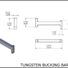0023 Tungsten bucking bar 023