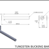 0024 Tungsten bucking bar 024
