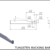 Tungsten bucking bar 026