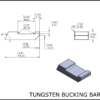 Tungsten bucking bar 028