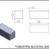 Tungsten bucking bar 035