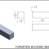 Tungsten bucking bar 036