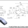 Tungsten bucking bar 037