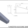 Tungsten bucking bar 041