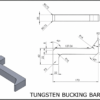 Tungsten bucking bar 042