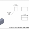 Tungsten bucking bar 043