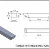 Tungsten bucking bar 046