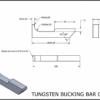Tungsten bucking bar 049