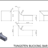Tungsten bucking bar 051