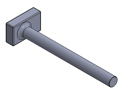 Tungsten bucking bar 024
