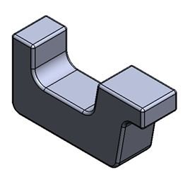 Tungsten bucking bar 040