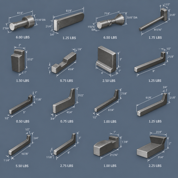 Custom Tungsten Bucking Bar