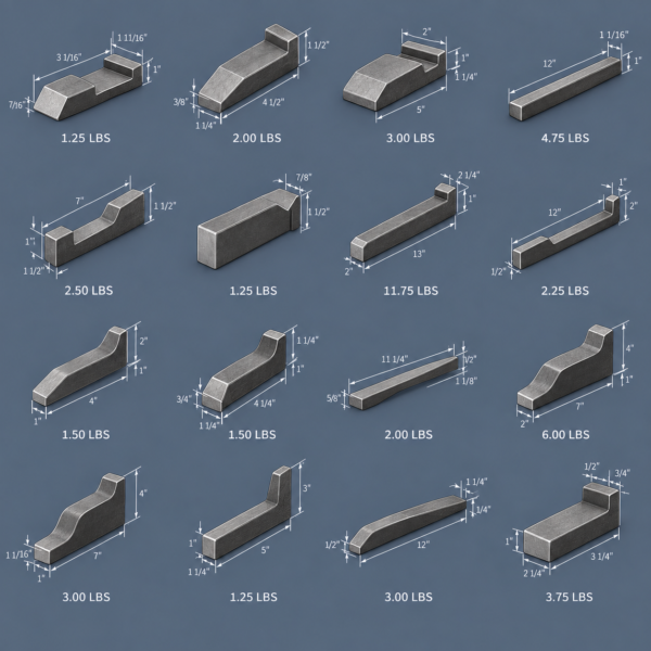 Custom Tungsten Bucking Bar