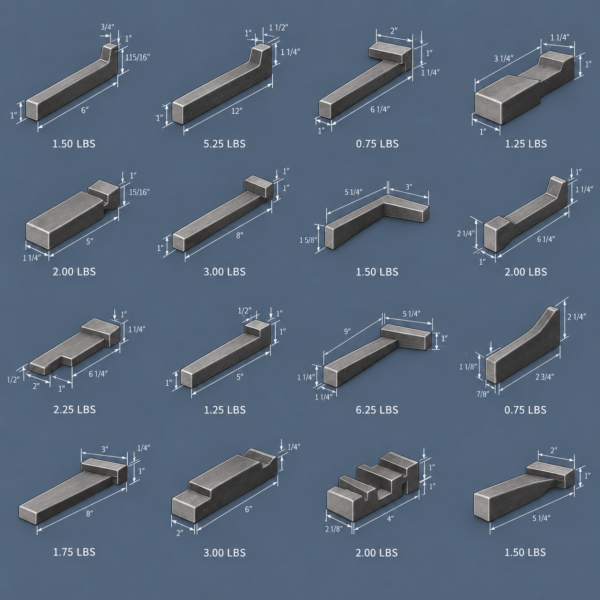 Custom Tungsten Bucking Bar