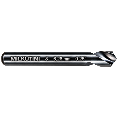 8 – 6,26 mm – 0.25" Stub drill 8 – 6,26 mm – 0.25"